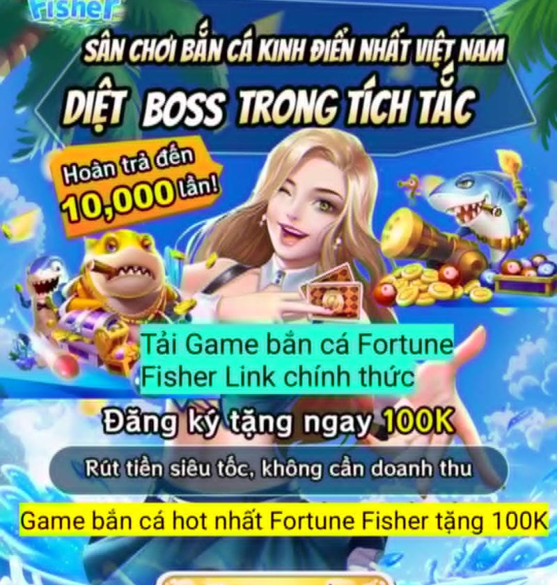 Tải game bắn cá fortune fisher