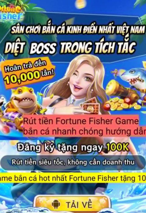 Rút tiền Fortune Fisher