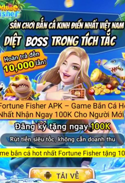 Tải Game bắn cá Fortune Fisher APK