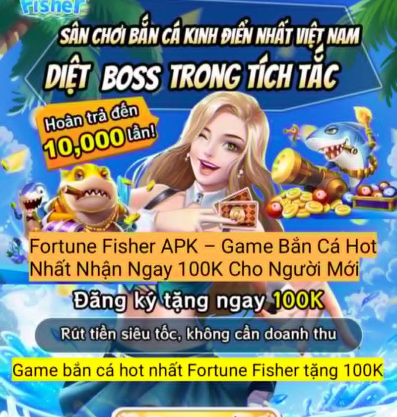 Tải Game bắn cá Fortune Fisher APK