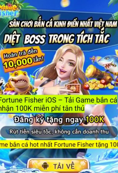 Tải Game bắn cá Fortune Fisher iOS